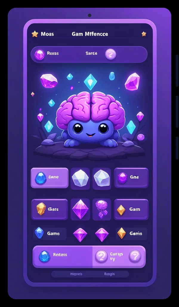 Memory Quest — Brain RPG mockup