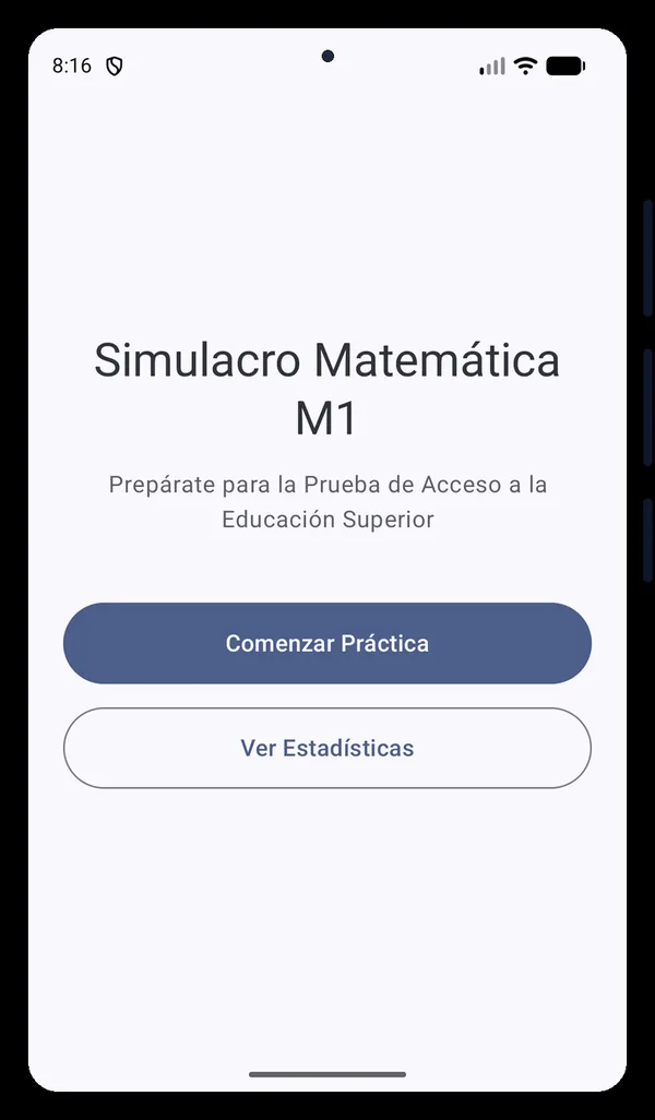 PAES Mathematics M2 mockup